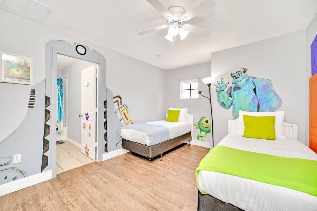 Guardians Theater 5Br Home Resort W Pool Hot Tub Orlando Bagian luar foto