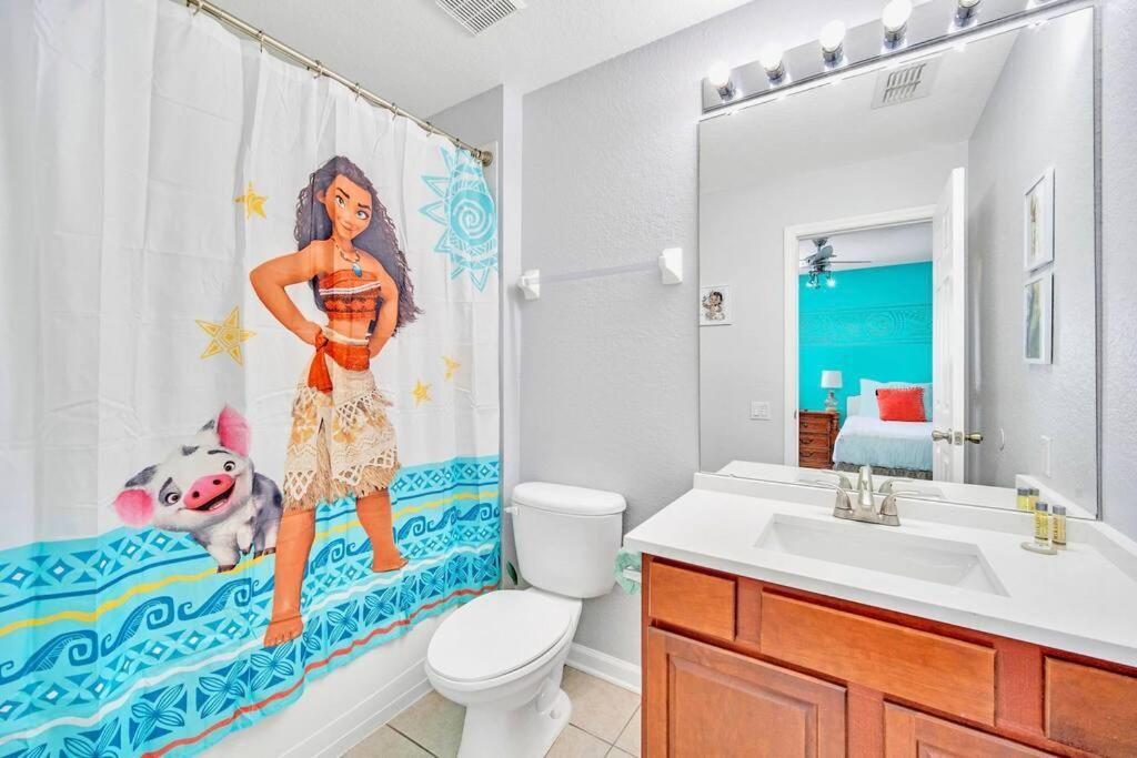 Guardians Theater 5Br Home Resort W Pool Hot Tub Orlando Bagian luar foto