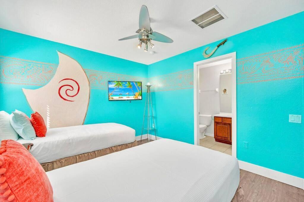 Guardians Theater 5Br Home Resort W Pool Hot Tub Orlando Bagian luar foto