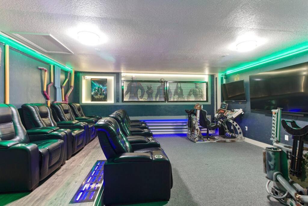 Guardians Theater 5Br Home Resort W Pool Hot Tub Orlando Bagian luar foto